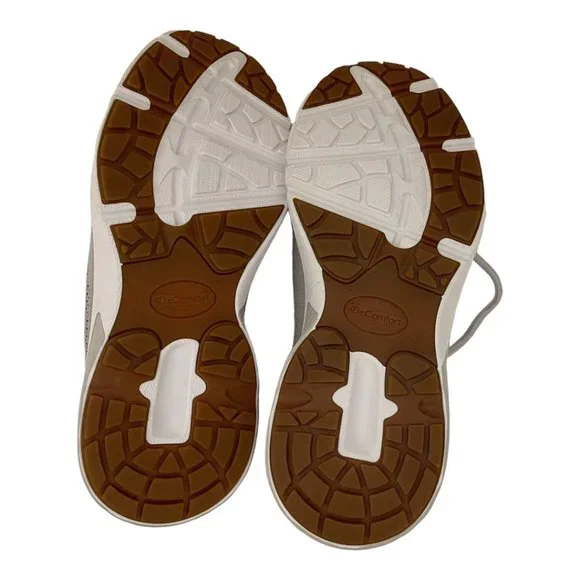 Dr. Comfort Podiatric Orthopedic Orthotic Professional Grey Jack Sneakers NEW - Picture 5 of 6